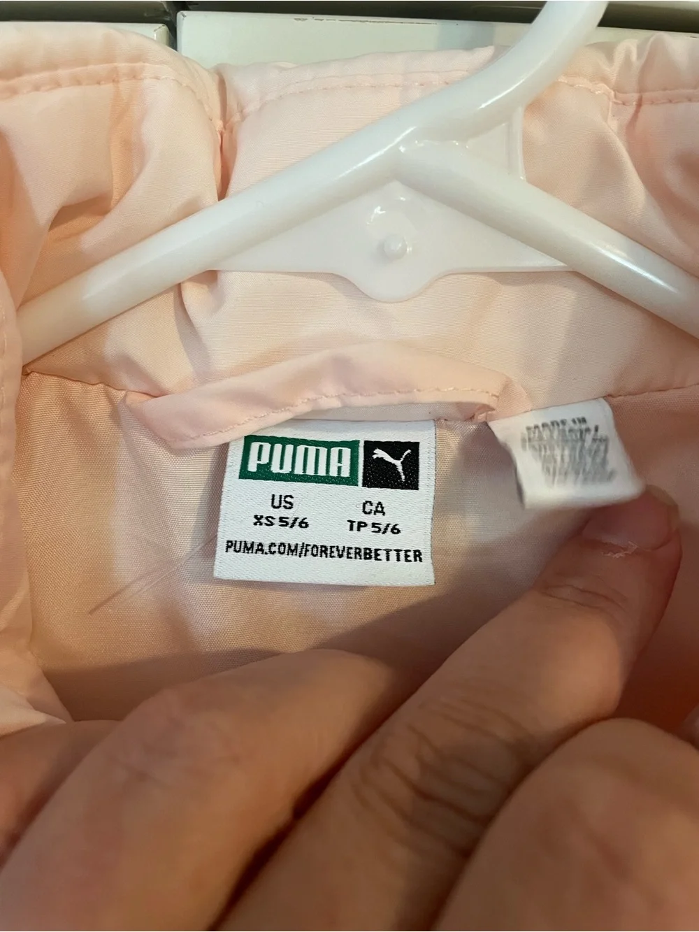 Puma light pink